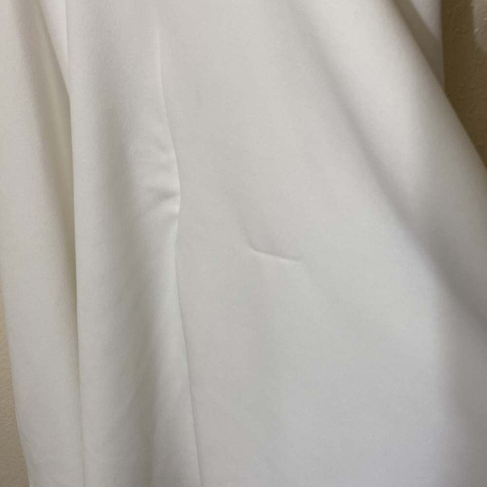 Lulu’s toast to you sleeveless white cut out skater mini dress - Picture 11 of 12